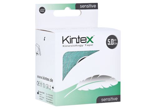 KINTEX Kinesiologie Tape sensitive 5 cmx5 m grün – PZN 16779439 (PZN 16779439)