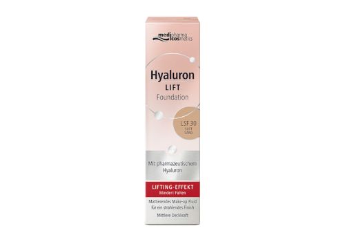 HYALURON LIFT Foundation LSF 30 soft sand – PZN 15580865 (PZN 15580865)