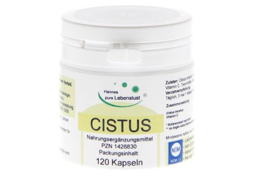 CISTUS INCANUS Vegi Kapseln – PZN 01426830 (PZN 01426830)