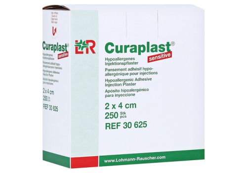 CURAPLAST Inj.Pflaster sensitiv 2x4 cm – PZN 15269860 (PZN 15269860)