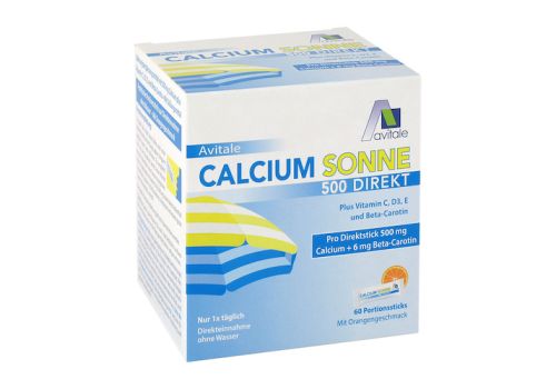 CALCIUM SONNE 500 Direkt Portionssticks – PZN 16892236 (PZN 16892236)