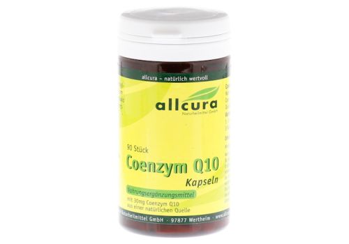 COENZYM Q10 KAPSELN a 30 mg – PZN 01802948 (PZN 01802948)