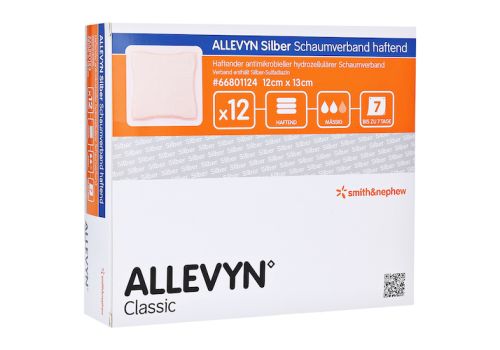 ALLEVYN Silber Schaumverb.12x13 cm haftend – PZN 09686677 (PZN 09686677)