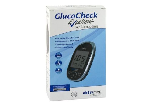 GLUCOCHECK Excellent Blutzuckermessger.Set mg/dl – PZN 09483537 (PZN 09483537)