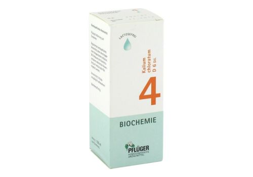 BIOCHEMIE Pflüger 4 Kalium chloratum D 6 Tropfen – PZN 06324436 (PZN 06324436)