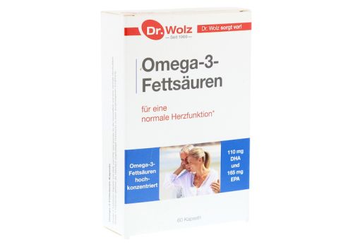 OMEGA-3 Fettsäuren 500 mg/60% Kapseln – PZN 03056780 (PZN 03056780)