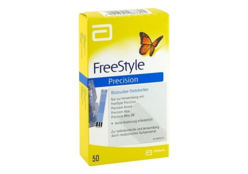 FREESTYLE Precision Blutzucker Teststr.o.Codierung – PZN 09628639 (PZN 09628639)