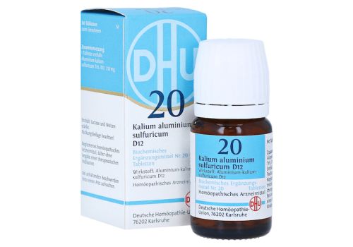 BIOCHEMIE DHU 20 Kalium alum.sulfur.D 12 Tabletten – PZN 01196241 (PZN 01196241)