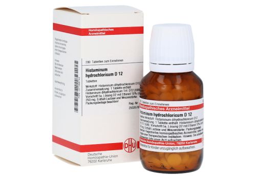 HISTAMINUM hydrochloricum D 12 Tabletten – PZN 07169742 (PZN 07169742)