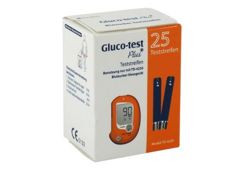 GLUCO TEST Plus Blutzuckerteststreifen – PZN 07123183 (PZN 07123183)