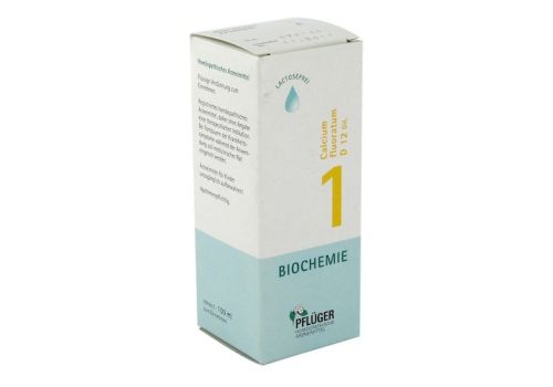 BIOCHEMIE Pflüger 1 Calcium fluoratum D 12 Tropfen – PZN 06323684 (PZN 06323684)