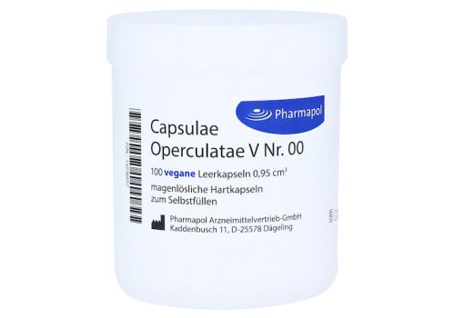 CAPSULAE Operculatae V vegane Kapseln Nr.00 0,95 – PZN 14236657 (PZN 14236657)