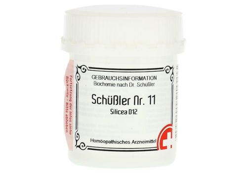 SCHÜSSLER Nr.11 Silicea D 12 Tabletten – PZN 10990682 (PZN 10990682)