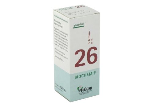 BIOCHEMIE Pflüger 26 Selenium D 6 Tabletten – PZN 06323106 (PZN 06323106)