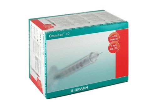 OMNICAN Insulinspr.1 ml U40 m.Kan.0,30x8 mm einz. – PZN 00460836 (PZN 00460836)