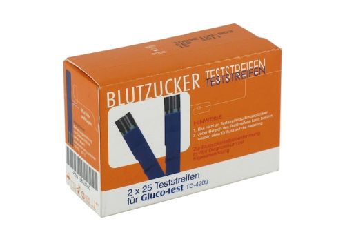 GLUCO TEST Blutzuckerteststreifen – PZN 03853660 (PZN 03853660)