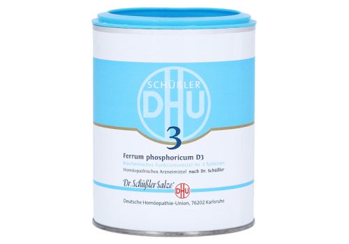 BIOCHEMIE DHU 3 Ferrum phosphoricum D 3 Tabletten – PZN 00273956 (PZN 00273956)