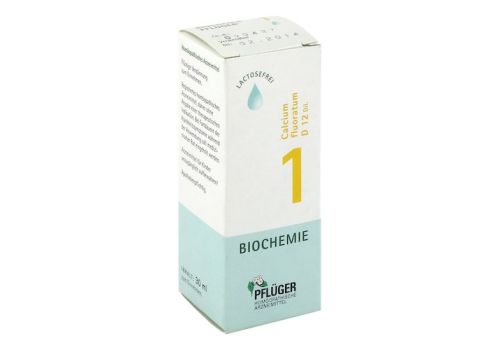 BIOCHEMIE Pflüger 1 Calcium fluoratum D 12 Tropfen – PZN 06323543 (PZN 06323543)