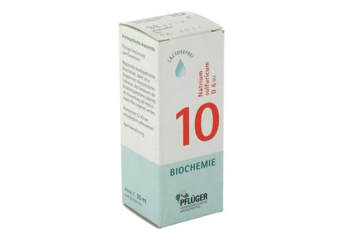 BIOCHEMIE Pflüger 10 Natrium sulfuricum D 6 Tropf. – PZN 06324732 (PZN 06324732)