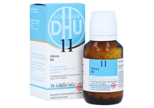 BIOCHEMIE DHU 11 Silicea D 6 Tabletten – PZN 02580935 (PZN 02580935)