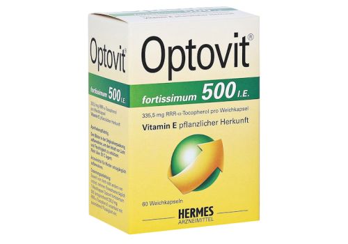 OPTOVIT fortissimum 500 Kapseln – PZN 07136234 (PZN 07136234)