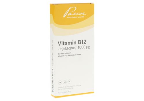 Vitamin B12-Injektopas 1000µg – PZN 03262634 (PZN 03262634)