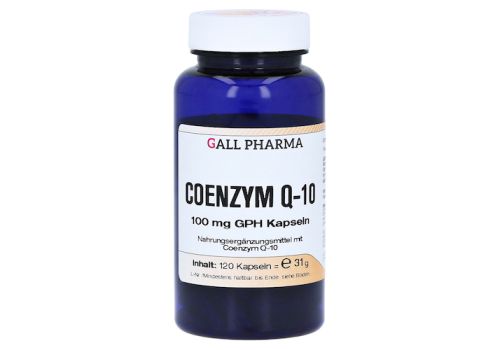 COENZYM Q10 100 mg GPH Kapseln – PZN 01551274 (PZN 01551274)