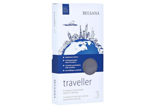 BELSANA traveller AD M grau Fuß 2 39-42 – PZN 12189126 (PZN 12189126)