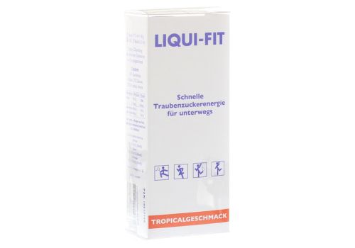 LIQUI FIT flüssige Zuckerlösung Tropical Beutel – PZN 10627160 (PZN 10627160)