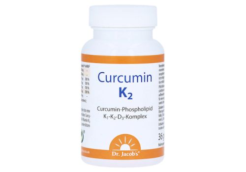 CURCUMIN K2 Dr.Jacob's Kapseln – PZN 02647384 (PZN 02647384)