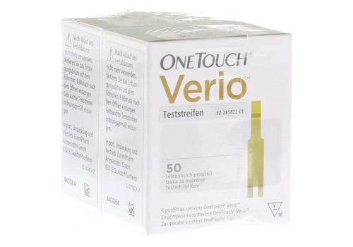 ONE TOUCH Verio Teststreifen – PZN 03560521 (PZN 03560521)