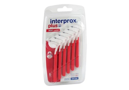 INTERPROX plus mini conical rot Interdentalbürste – PZN 09096585 (PZN 09096585)