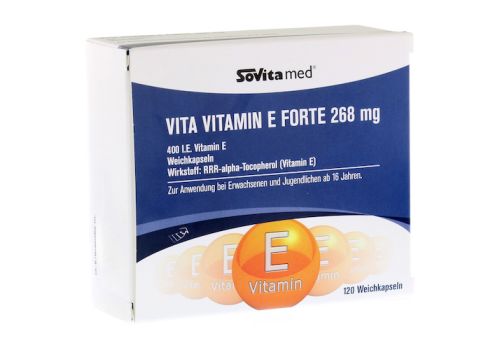 VITAMIN E FORTE 400 I.E. Weichkapseln – PZN 10550167 (PZN 10550167)