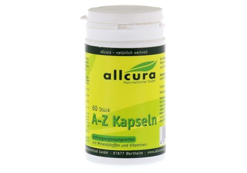 A-Z Kapseln mit Mineralstoffen und Vitaminen – PZN 02202972 (PZN 02202972)