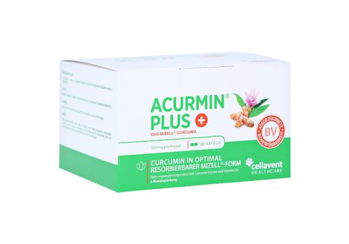 Acurmin Plus Das Mizell-Curcuma Weichkapseln – PZN 12451506 (PZN 12451506)