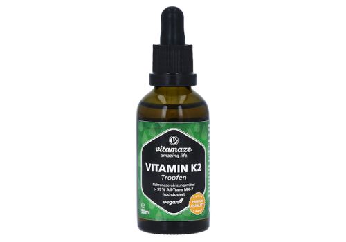 VITAMIN K2 MK7 Tropfen hochdosiert vegan – PZN 16819305 (PZN 16819305)