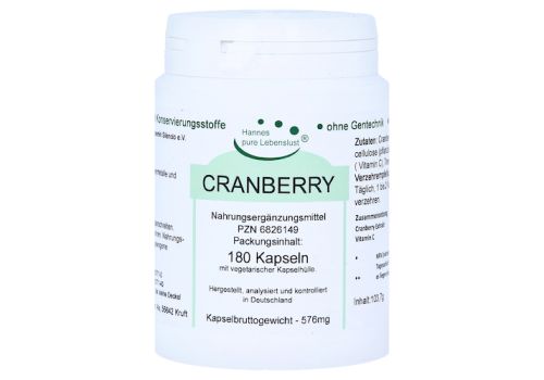 CRANBERRY KAPSELN – PZN 06826149 (PZN 06826149)