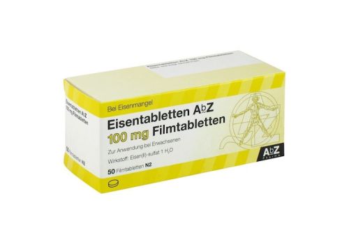 Eisentabletten AbZ 100mg – PZN 06683750 (PZN 06683750)