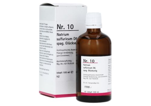 NR.10 Natrium sulfuricum D 6 spag.Glückselig – PZN 00459589 (PZN 00459589)