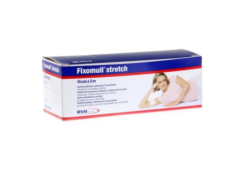 FIXOMULL stretch 15 cmx2 m – PZN 02842594 (PZN 02842594)