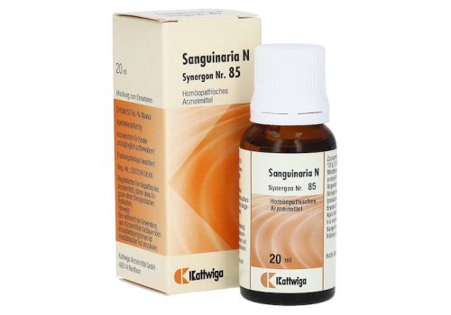 SYNERGON KOMPLEX 85 Sanguinaria N Tropfen – PZN 03633792 (PZN 03633792)