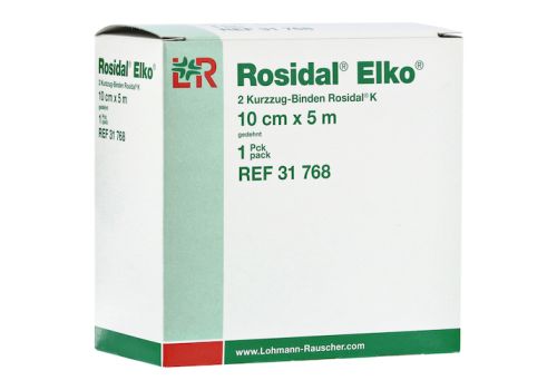 ROSIDAL Elko 10 cmx5 m Kurzzugbinde – PZN 02647438 (PZN 02647438)