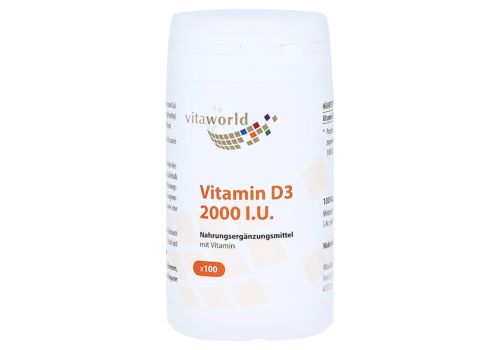 VITAMIN D3 2.000 I.E. Kapseln – PZN 10986166 (PZN 10986166)