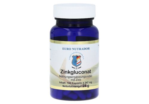 ZINKGLUCONAT Kapseln – PZN 03852040 (PZN 03852040)