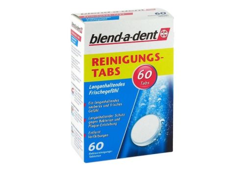 BLEND A DENT Reinigungs Tabs langanhalt.Frische – PZN 01624820 (PZN 01624820)