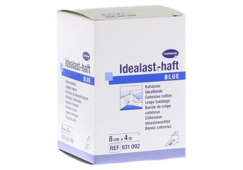 IDEALAST-haft color Binde 8 cmx4 m blau – PZN 10109399 (PZN 10109399)