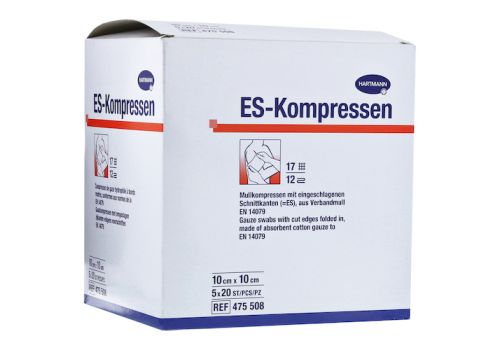 ES-KOMPRESSEN steril 10x10 cm – PZN 09396181 (PZN 09396181)