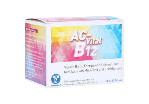 AC-Vital B12 Direktsticks m.Eiweißbausteinen – PZN 14417235 (PZN 14417235)