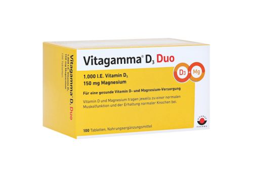 VITAGAMMA D3 Duo 1.000 I.E Vit.D3 150mg Magnes.NEM – PZN 11141206 (PZN 11141206)