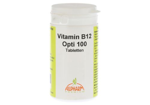 VITAMIN B12 OPTI 100 Tabletten – PZN 09520592 (PZN 09520592)